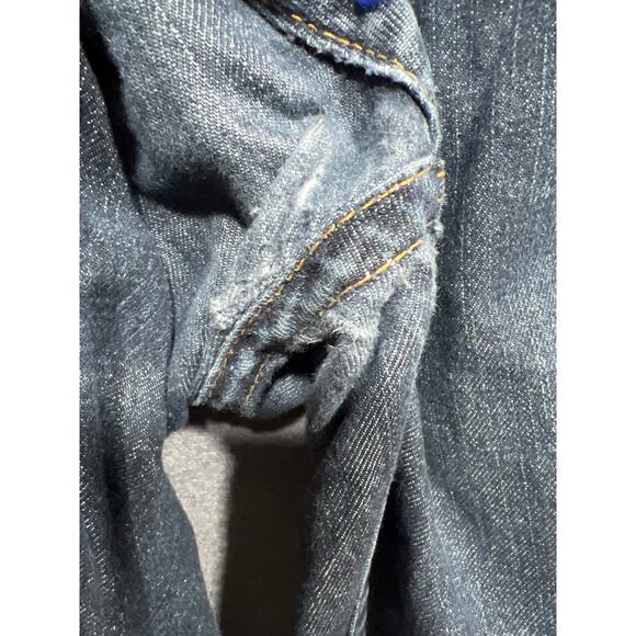 True Religion Mens Straight Bootcut Horseshoe Paint Flaps Pockets Jeans Size 38 - Picture 10 of 10